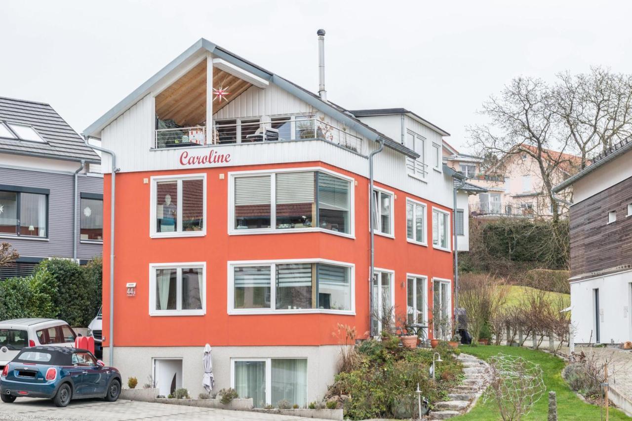 Ferienwohnung Erdgeschoss ユーバーリンゲン エクステリア 写真
